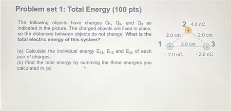 Solved Problem set 1: Total Energy (100 ﻿pts)The following | Chegg.com