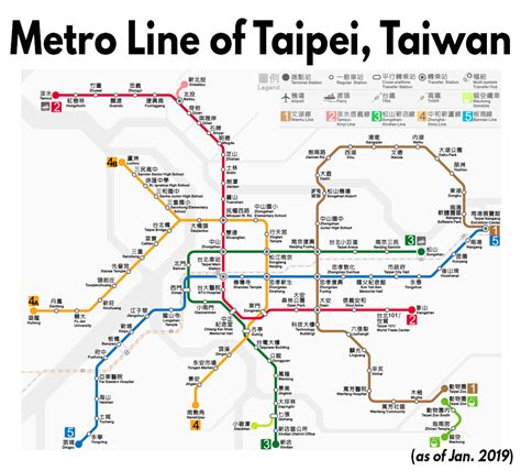 Taipei metro map - designsasev