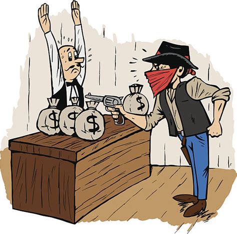 Royalty Free Bank Robbery Clip Art, Vector Images & Illustrations - iStock