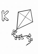 Printable Coloring Pages Kids Flying Kites sketch template
