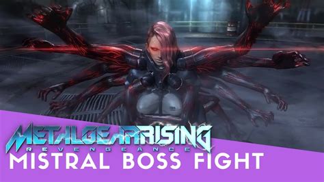 MGR: Revengeance Mistral Boss Fight - YouTube