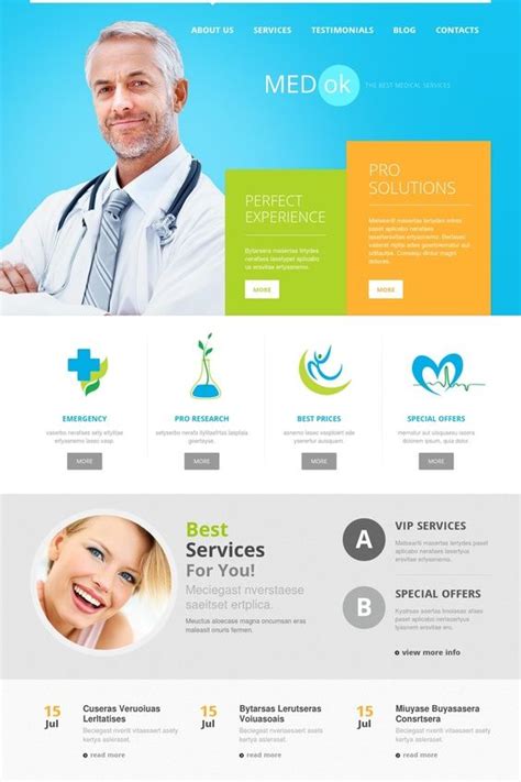 Top 10: Best Premium Joomla Medical & Healthcare Templates | Our Code World