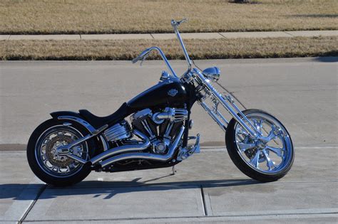 2008 Harley-Davidson® FXCWC Softail® Rocker™ C (Matte black), Wentzville, Missouri (613979 ...