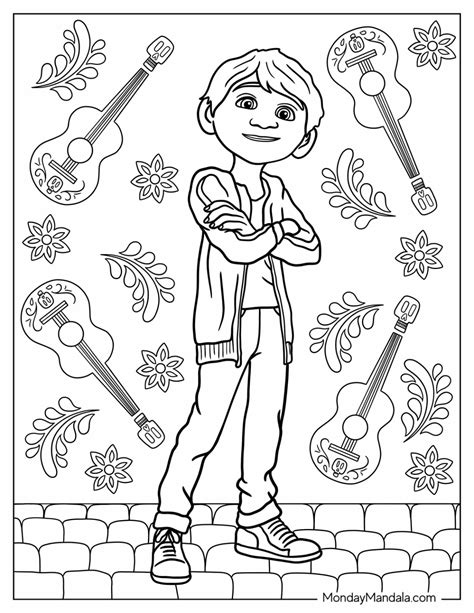 24 Coco Coloring Pages (Free PDF Printables)