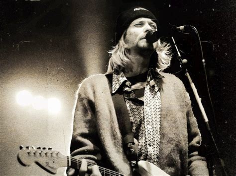 The singer Kurt Cobain wished he sang like