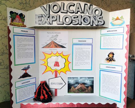 Science Fair Projects Volcano Experiment