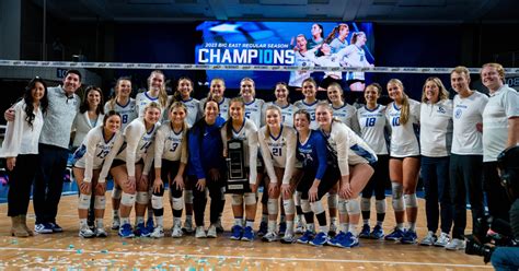 No. 15 Creighton volleyball sweeps Butler for share of Big East title