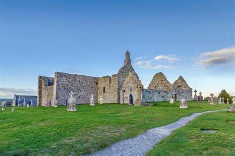 Clonmacnoise, Ireland stock photo. Image of ireland, monastery - 41271220