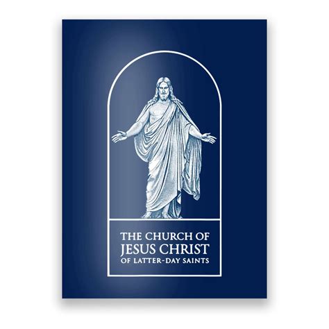 LDS Church Church Of Jesus Christ Logo Mormons Poster | TeeShirtPalace