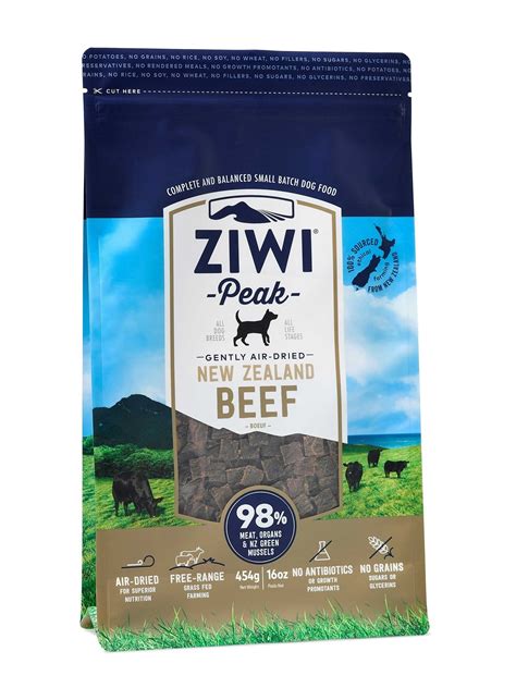 Ziwi Peak Air Dried Dog Food Beef Pouch