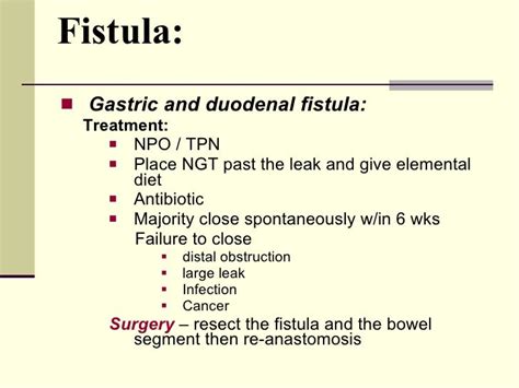 Surgical Complications