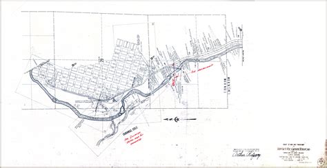 Collection C 001: Railroad map of Durango, Colorado, at the Center of ...