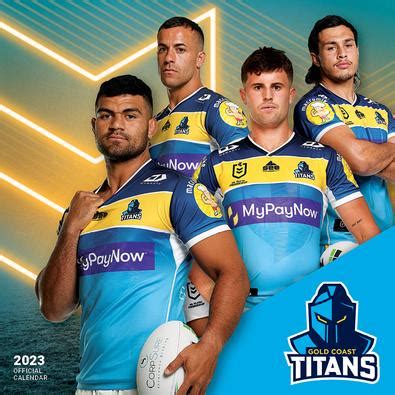 NRL Gold Coast Titans 2023 Calendar - isubscribe.com.au