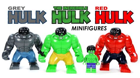 Red Hulk Vs Green Hulk Lego