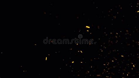 Loop Glow Fire Particles Animation Abstract Background Stock Footage ...