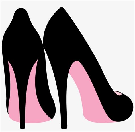 High Heel Shoe Silhouette Clip Art At Getdrawings - High Heels Silhouette - 1600x1455 PNG ...