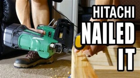 Hitachi Cordless Framing Nailer Video Review - Pro Tool Reviews