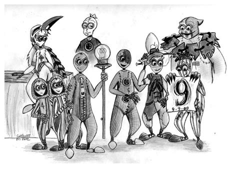 9-3rd Anniversary by CatBeast17 | Tim burton drawings, Tim burton tattoo, Tim burton characters