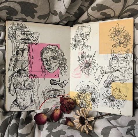 sharpie drawings | Sketchbook ideas inspiration, Art journal challenge ...