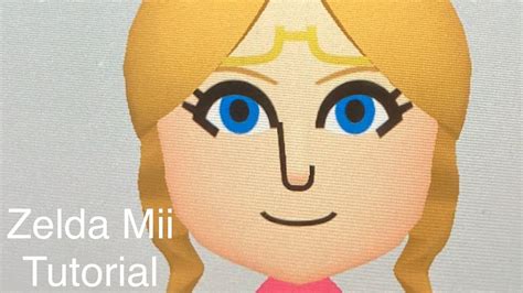 Zelda Mii Tutorial - YouTube