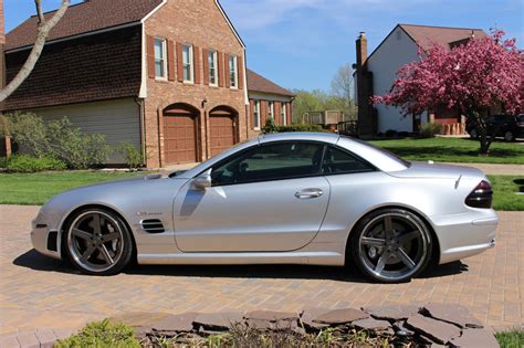 2005 Mercedes-Benz R230 SL65 AMG on 20" D2 Forged Wheels | BENZTUNING