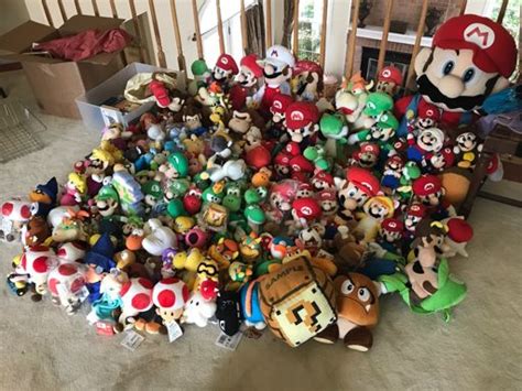 The majority of my Mario plush collection | Nintendo Amino