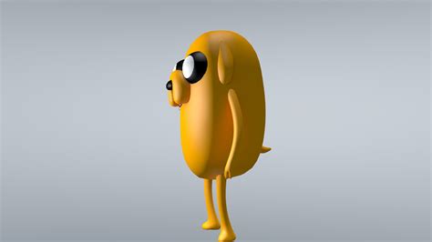 Jake Adventure Time 3D Model - TurboSquid 1314847