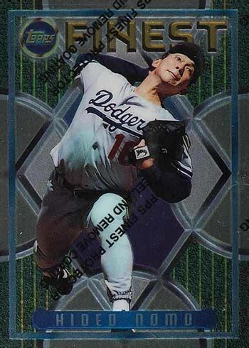 Hideo Nomo Rookie Card Guide, Checklist, Gallery and Details