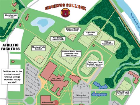 Ursinus College Campus Map