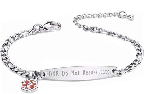 Amazon.com: do not resuscitate bracelet