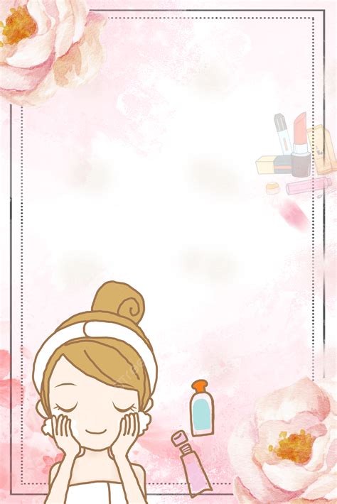 Beauty Skincare Poster Background Wallpaper Image For Free Download - Pngtree