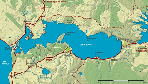 Lake Rotoiti Map | NZ Fishing