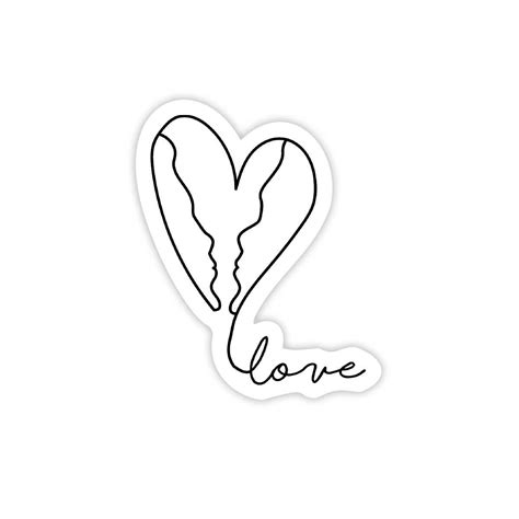 The "Love Script Heart" sticker is part of our Valentine's Day sticker. This is the perfect ...