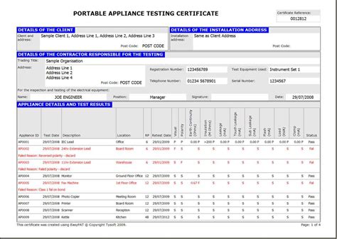 100+ Megger Report Form – Yasminroohi throughout Megger Test Report ...