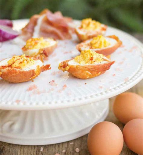 How to Make Fried Prosciutto Wrapped Deviled Eggs - Healthy Recipe