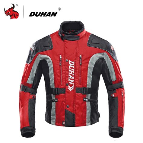 DUHAN Motorcycle Jacket Protective Gear Motocross Jacket Cotton Underwear Moto Jacket 600D ...