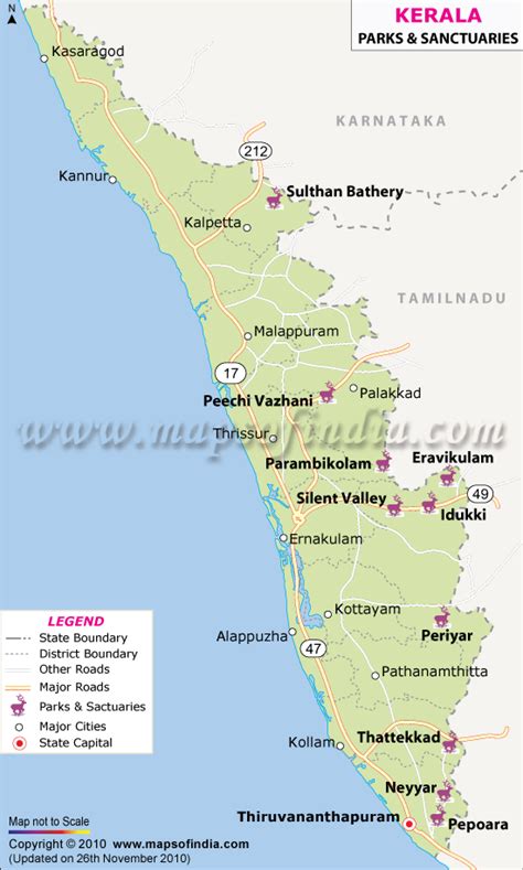 Wildlife Sanctuaries In Kerala Map : Explore the best of kerala ...