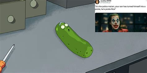 'Rick And Morty' Jokes Return With 'He Turned Himself Into A Pickle' Meme