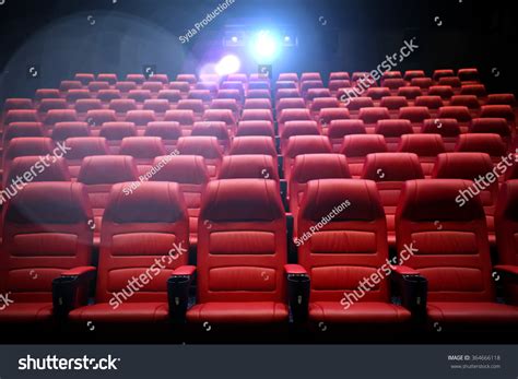 Movie Theater Empty Auditorium With Seats Stock Photo 364666118 : Shutterstock