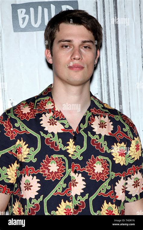 New York, USA. 15 Apr, 2019. Nicholas Galitzine at BUILD Series, discussing the new Netflix show ...