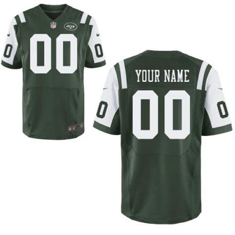 Men Nike New York Jets Customized Elite Team Color Jersey | New york ...