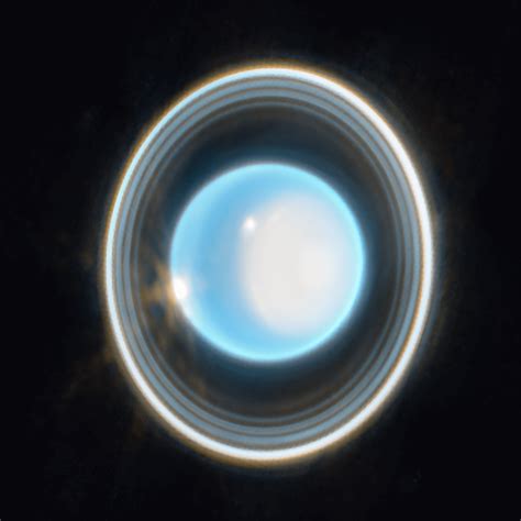 JWST captures stunning new images of the rings around Uranus