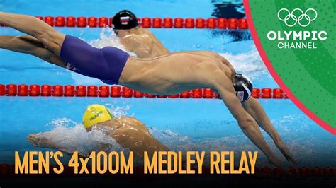 Michael Phelps Last Olympic Race - Swimming Men's 4x100m Medley Relay Fi... | Michael phelps ...