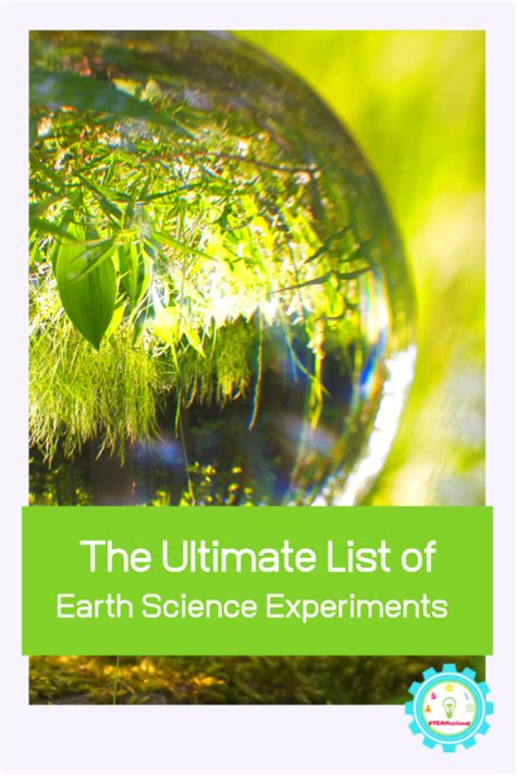 Super Fun Earth Science Experiments for the Classroom