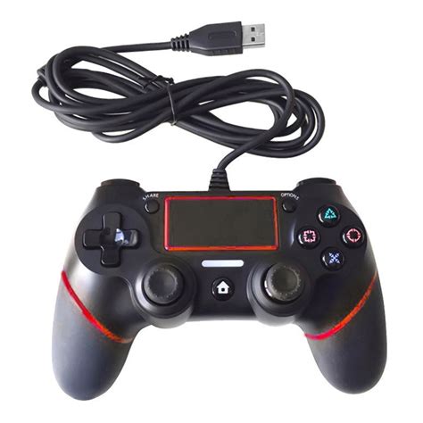 Wired Game Controller for Sony Playstation PS4 (Red) – Alexnld.com