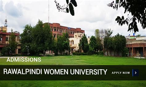 Rawalpindi Women University Admission 2024 Apply online