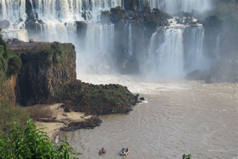 Iguazu Falls boats - The Foody Traveller