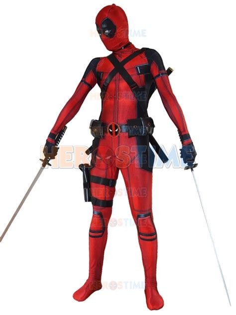 Aliexpress.com : Buy Deadpool Costume 3D Printed cosplay deadpool ...