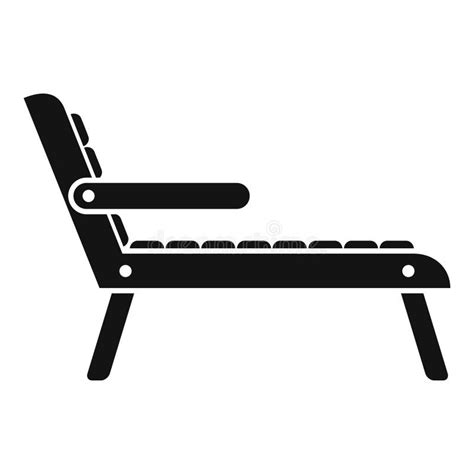 Wooden Deck Icon Simple Vector. Outdoor Furniture Stock Illustration ...