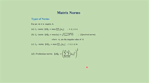 2 Norm Of A Matrix - astonishingceiyrs